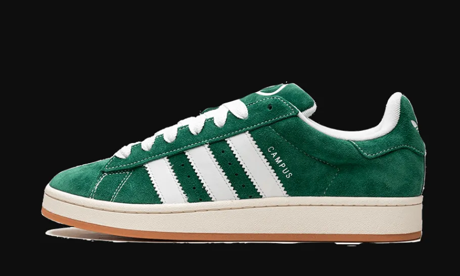 Campus 00s Dark Green Cloud White<Adidas Fashion