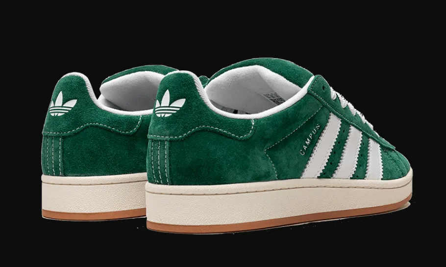 Campus 00s Dark Green Cloud White<Adidas Fashion