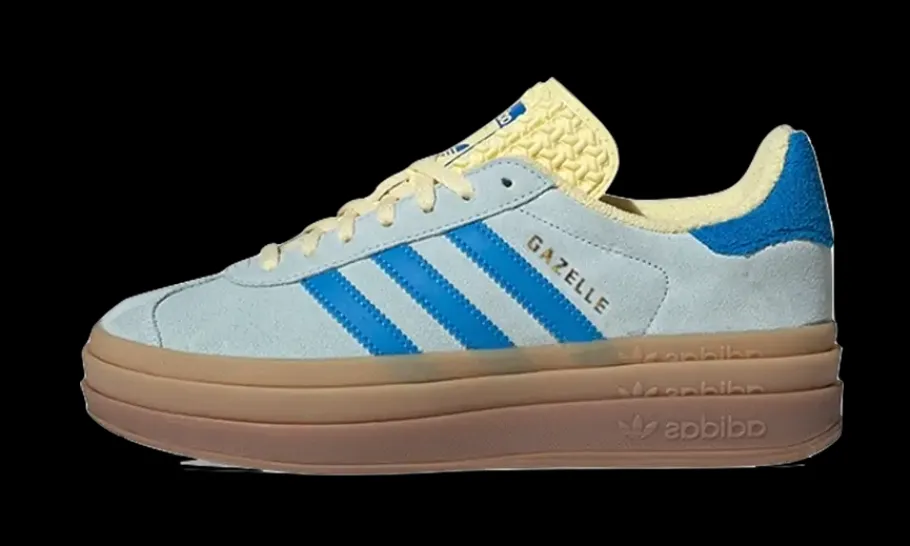 Gazelle Bold Almost Blue Yellow<Adidas Sale