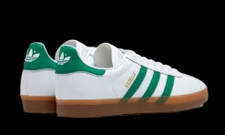 Gazelle Cloud White Bold Green<Adidas Best