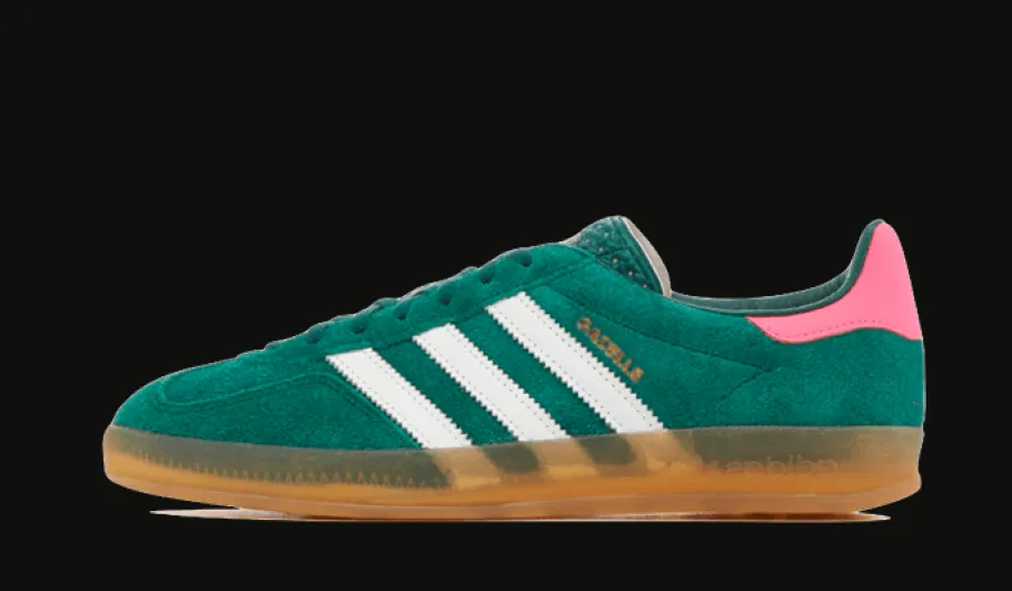 Gazelle Indoor Collegiate Green Lucid Pink<Adidas Sale