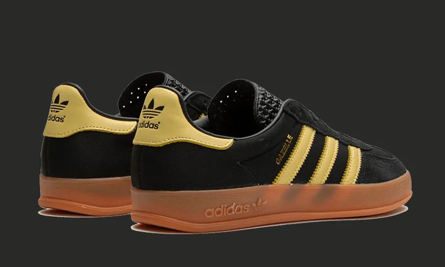 Gazelle Indoor Core Black Almost Yellow<Adidas Sale