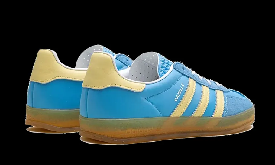 Gazelle Indoor Semi Blue Burst Almost Yellow<Adidas Clearance