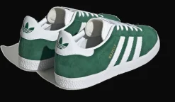 Gazelle Junior Dark Green White<Adidas Discount