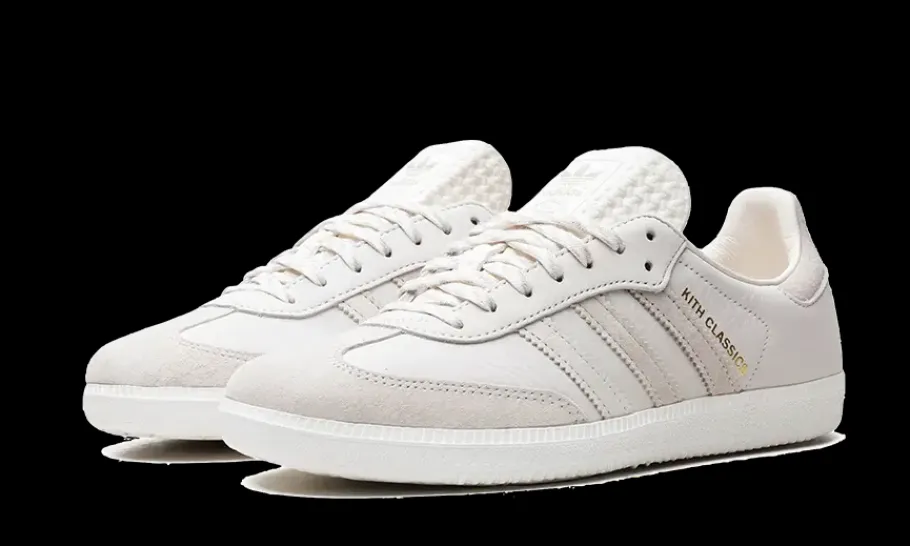 Samba Kith Classics Cloud White<Adidas New
