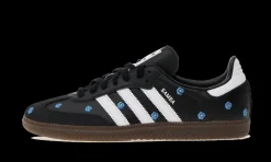 Samba Light Blue Floral Black<Adidas Discount