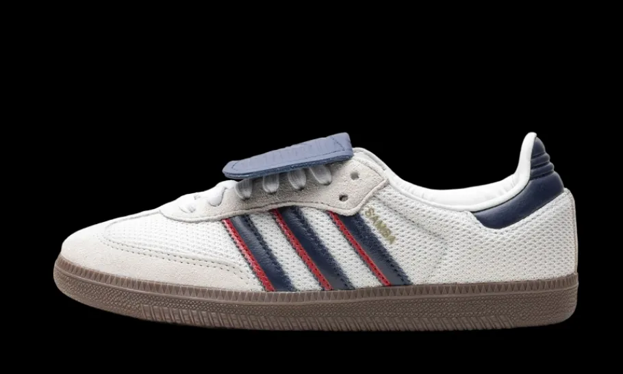 Samba LT Crystal White Dark Blue Gum<Adidas Discount