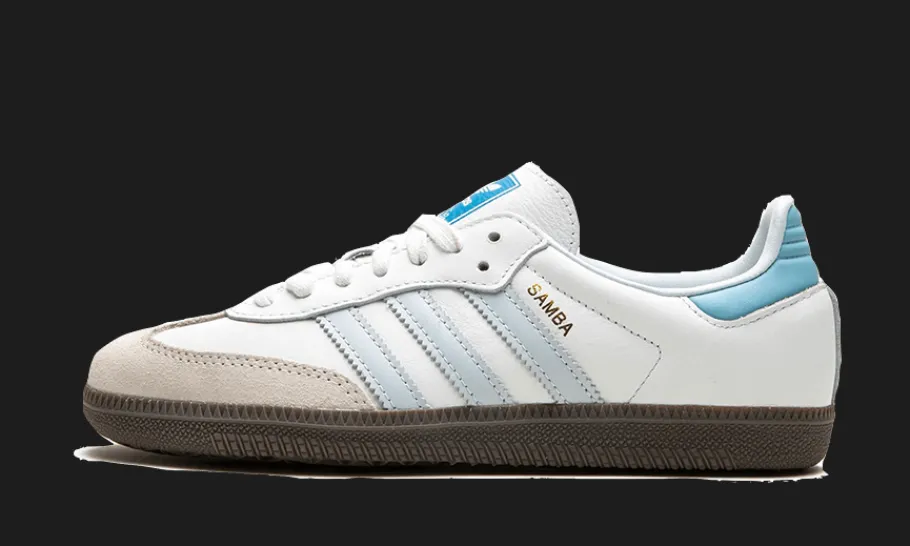 Samba OG Core White Halo Blue<Adidas Discount