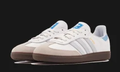 Samba OG Core White Halo Blue<Adidas Discount