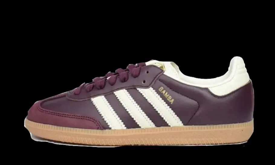 Samba OG Maroon Crewht Gold<Adidas Best