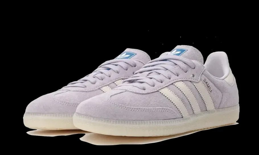 Samba OG Silver Dawn Chalk White<Adidas Fashion