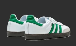 Samba OG White Green<Adidas Discount