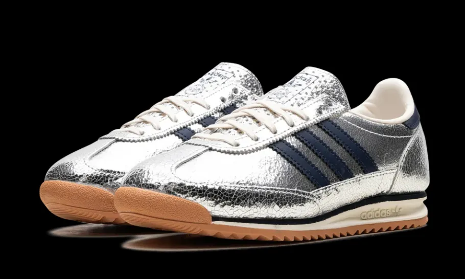 SL 72 Silver Metallic Navy<Adidas Hot