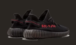 Yeezy Boost 350 V2 Black Red<Adidas New