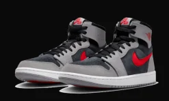 1 High Zoom Air CMFT 2 Black Fire Red Cement<Air Jordan Discount