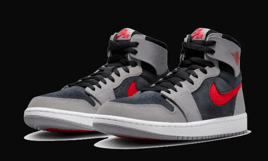 1 High Zoom Air CMFT 2 Black Fire Red Cement<Air Jordan Discount