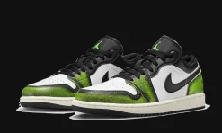 1 Low Electric Green<Air Jordan Clearance