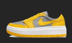 1 Low Elevate Yellow Grey<Air Jordan Outlet