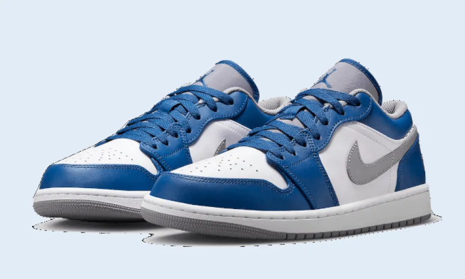 1 Low True Blue<Air Jordan New
