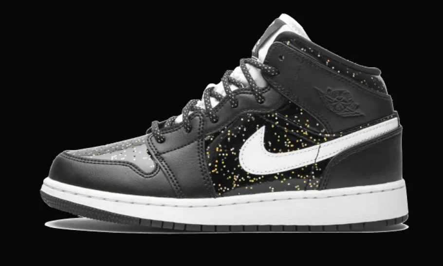 1 Mid Black Speckle<Air Jordan New