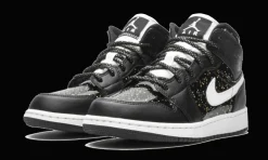 1 Mid Black Speckle<Air Jordan New