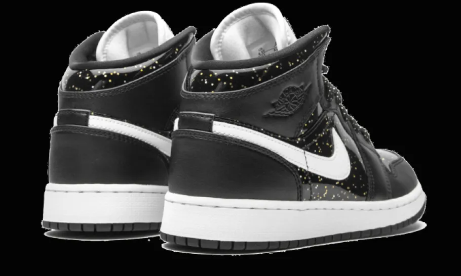 1 Mid Black Speckle<Air Jordan New