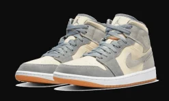 1 Mid Coconut Milk Particle Grey<Air Jordan Hot