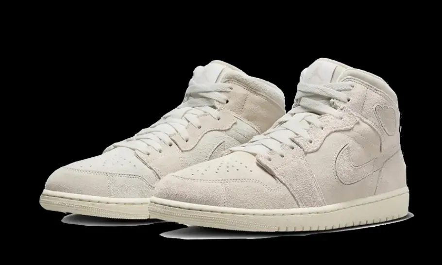 1 Mid Craft Suede Ivory<Air Jordan New
