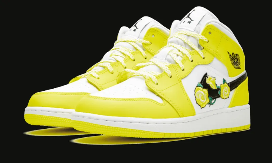 1 Mid Dynamic Yellow<Air Jordan Online