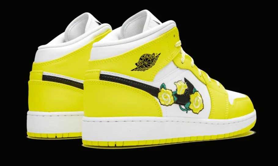 1 Mid Dynamic Yellow<Air Jordan Online
