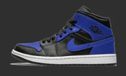 1 Mid Hyper Royal Tumbled Leather<Air Jordan Outlet
