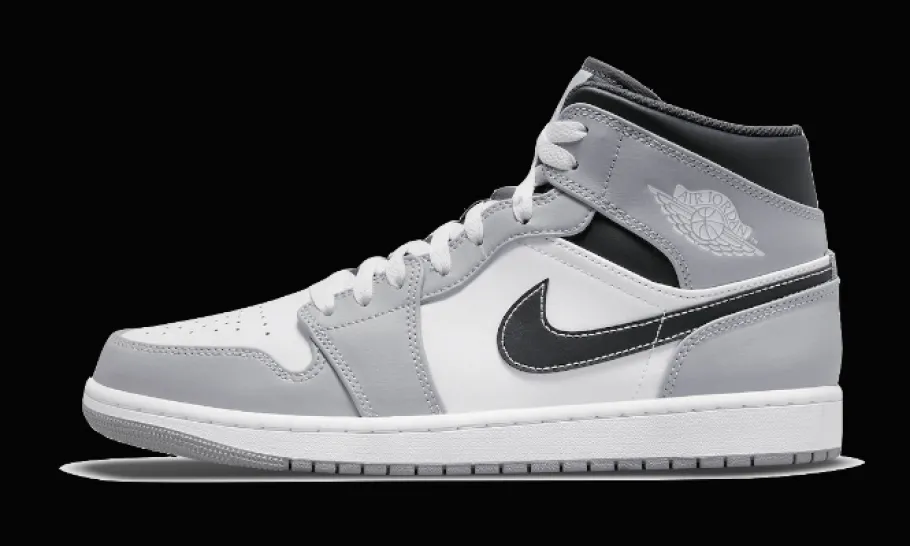 1 Mid Light Smoke Grey Anthracite<Air Jordan Discount