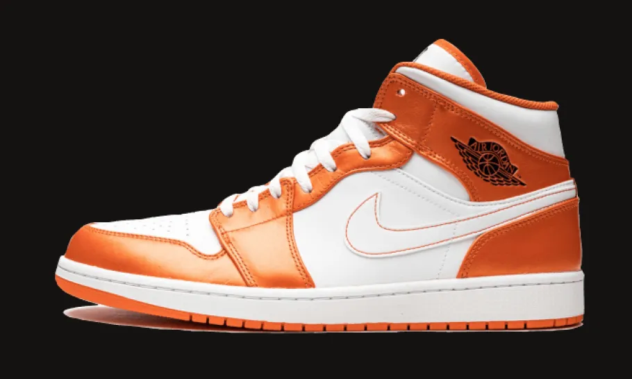 1 Mid Metallic Orange<Air Jordan Fashion
