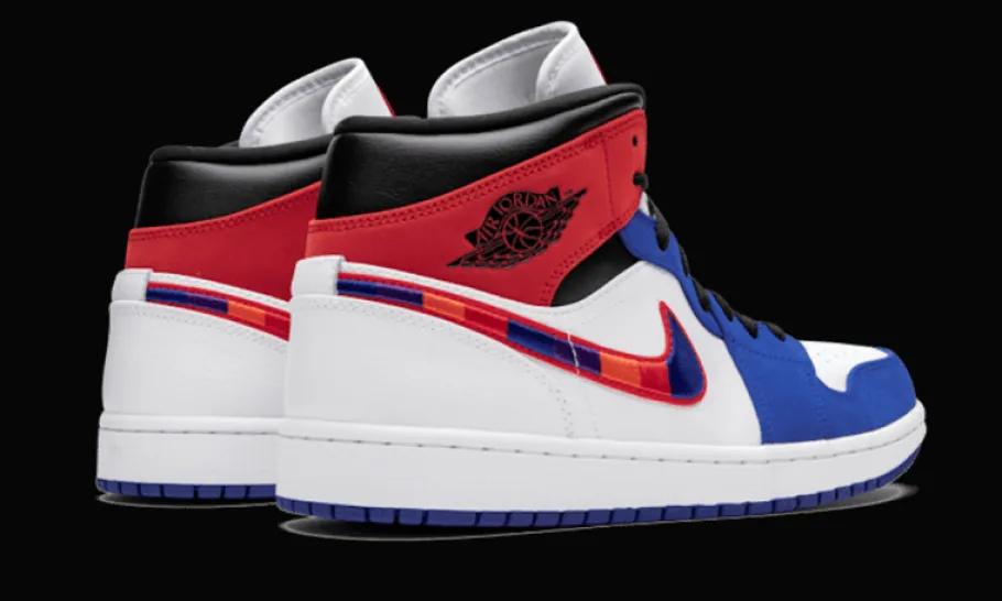1 Mid Multicolor Swoosh<Air Jordan New