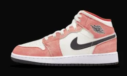 1 Mid SE Orange Suede<Air Jordan Sale