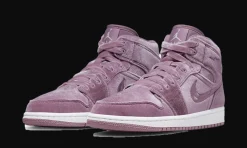 1 Mid SE Purple Velvet<Air Jordan New