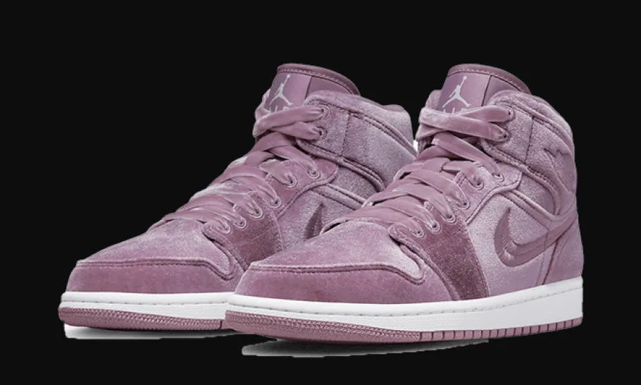 1 Mid SE Purple Velvet<Air Jordan New