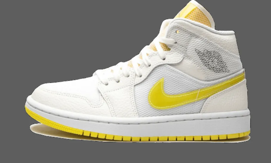 1 Mid SE Voltage Yellow<Air Jordan Sale