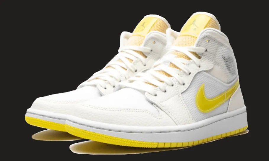 1 Mid SE Voltage Yellow<Air Jordan Sale