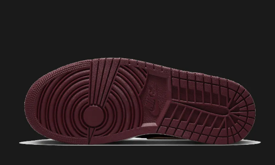 1 Mid Split Beach Cherrywood Red<Air Jordan Outlet