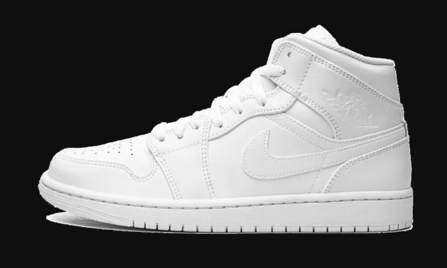 1 Mid Triple White (2022)<Air Jordan Fashion