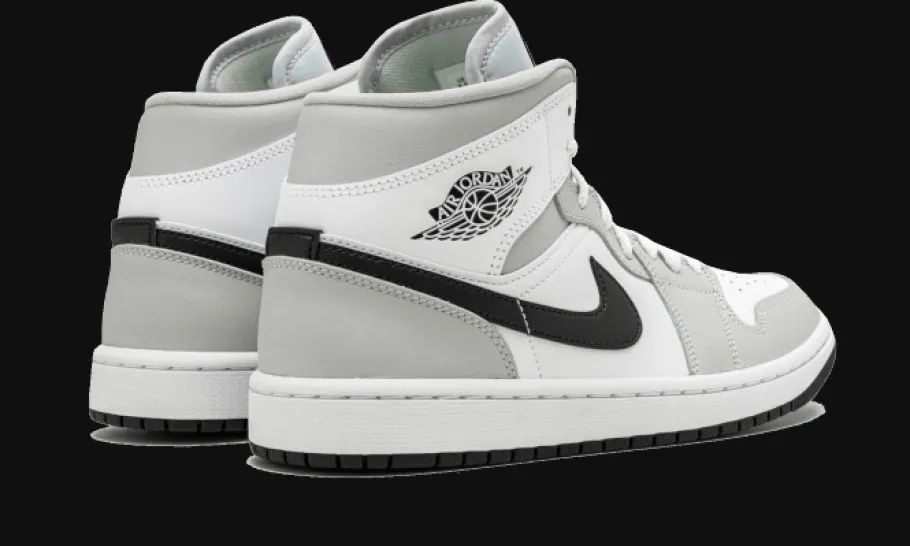 1 Mid White Light Smoke Grey<Air Jordan Discount