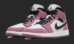 1 Mid Light Mulberry<Air Jordan New