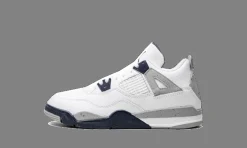 4 Midnight Navy Enfant (PS)<Air Jordan Online
