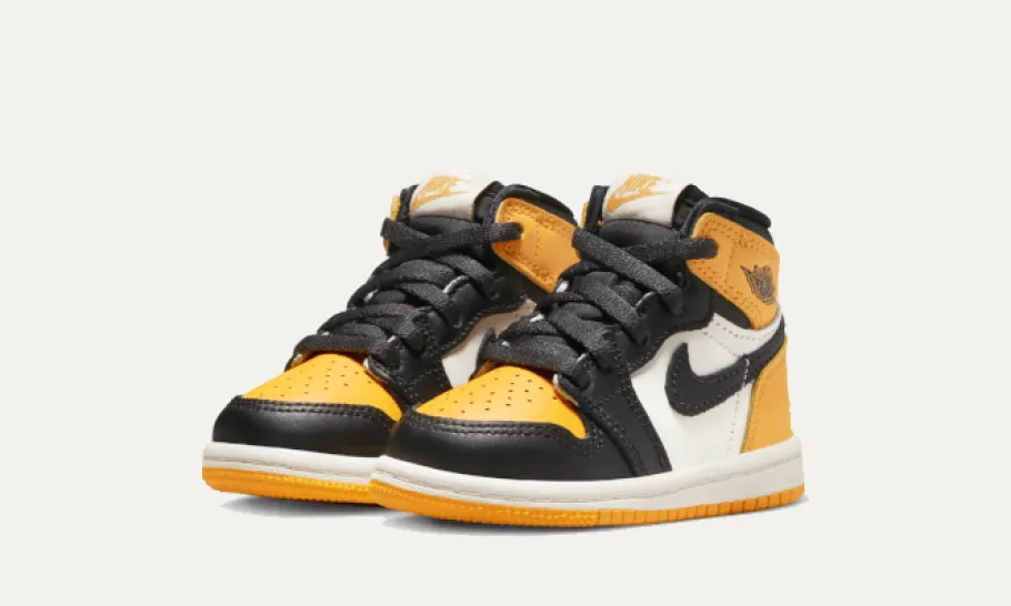 1 Retro High OG Yellow Toe Bébé (TD)<Air Jordan Hot