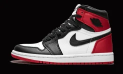1 Retro High Satin Black Toe<Air Jordan Outlet