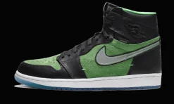 1 Retro High Zoom Black Green<Air Jordan Fashion