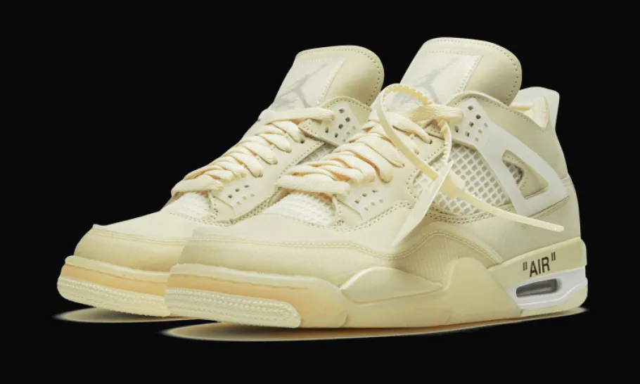 4 Retro Off-White Sail<Air Jordan Hot