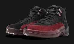 12 Retro SP A Ma Maniére Black Burgundy Crush<Air Jordan Discount
