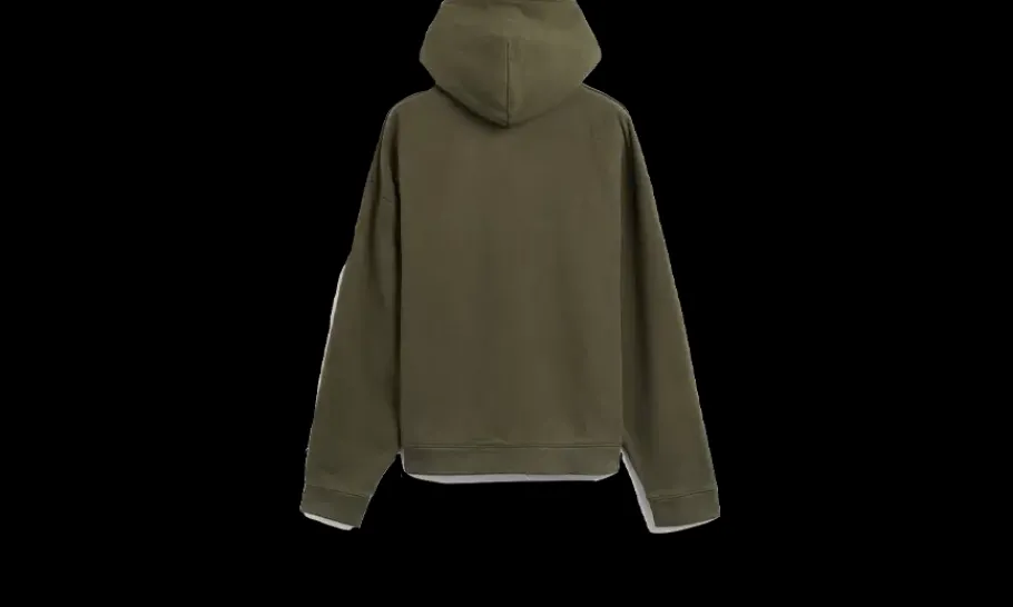 Travis Scott Full Zip Hoodie Olive<Air Jordan New